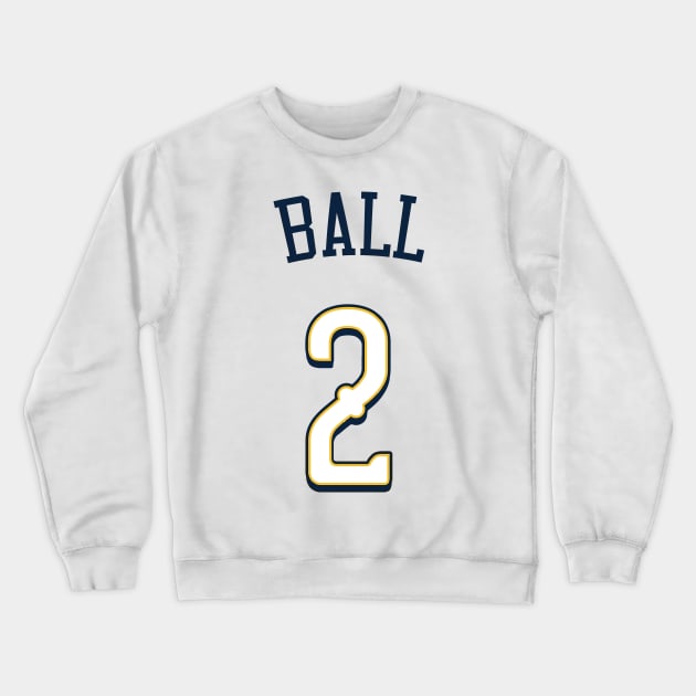 Lonzo Ball Crewneck Sweatshirt by telutiga